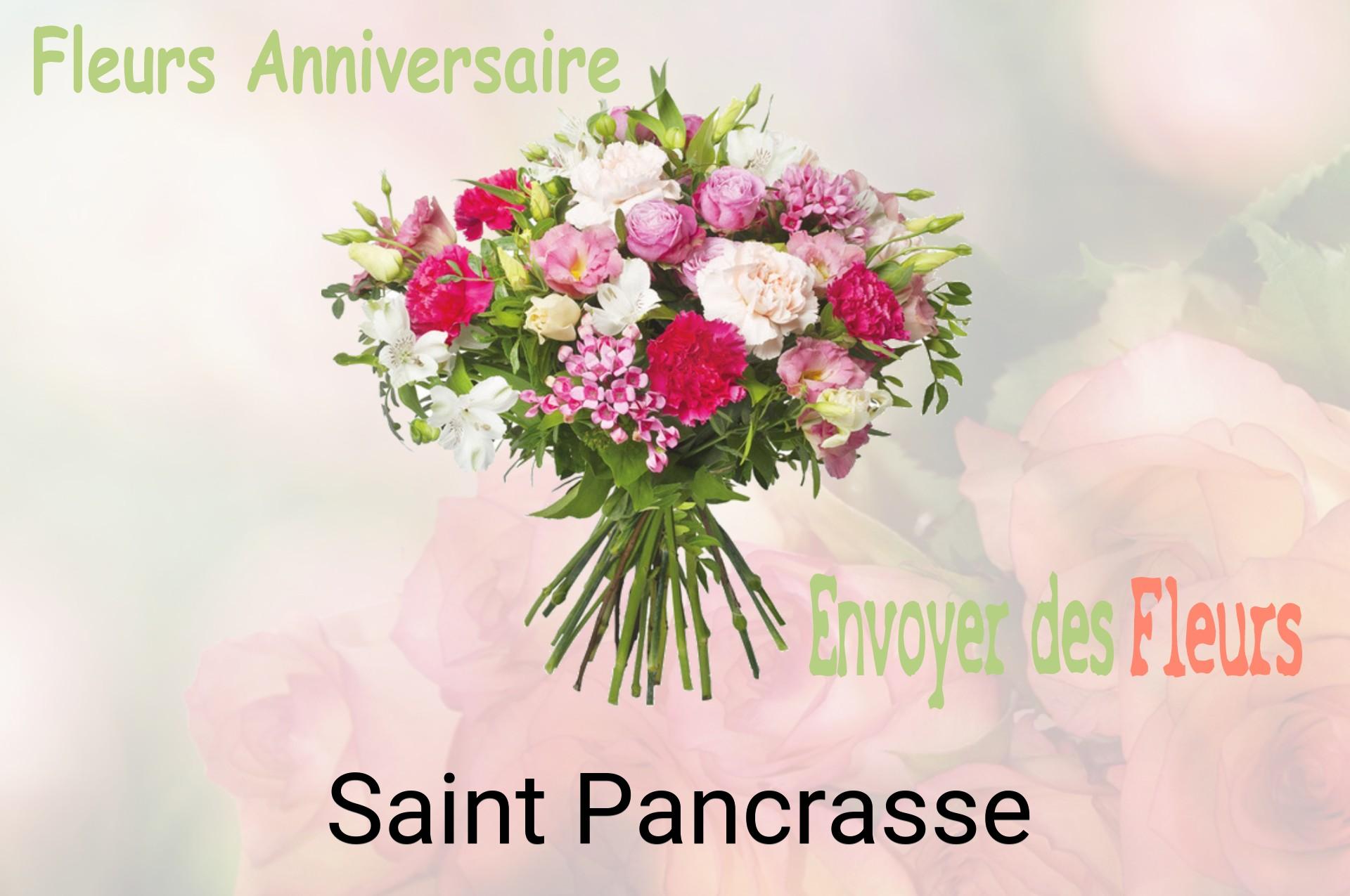 Bouquet de fleurs d’anniversaire livré à Saint-Pancrasse