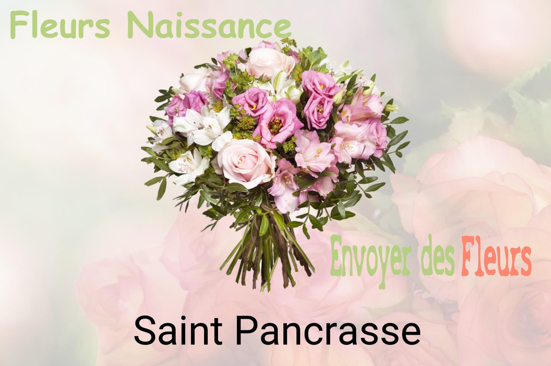 Bouquet de fleurs de naissance livré à Saint-Pancrasse
